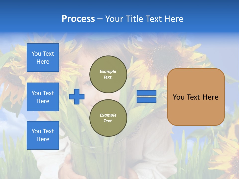 Geschenk Tisch Freuen PowerPoint Template