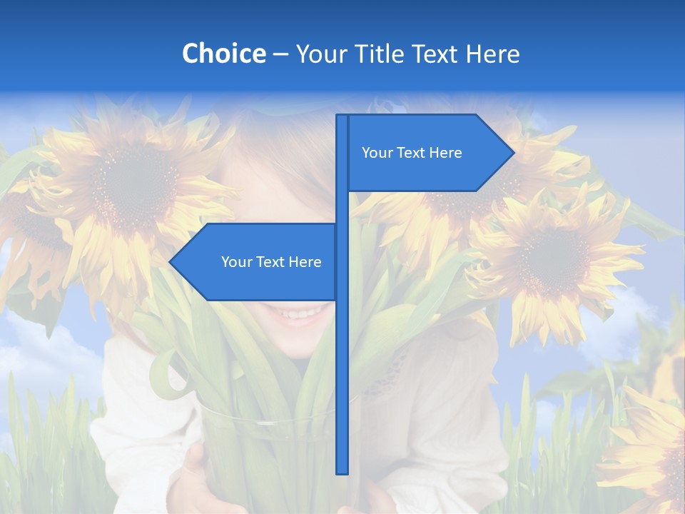 Geschenk Tisch Freuen PowerPoint Template