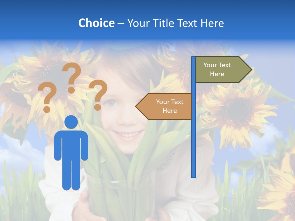 Geschenk Tisch Freuen PowerPoint Template