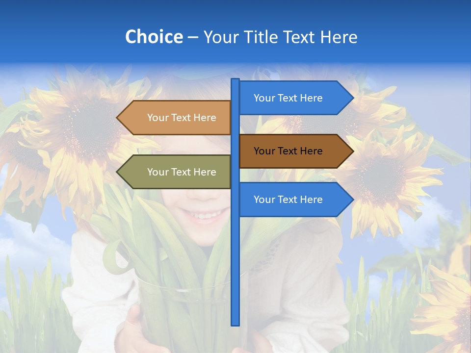 Geschenk Tisch Freuen PowerPoint Template
