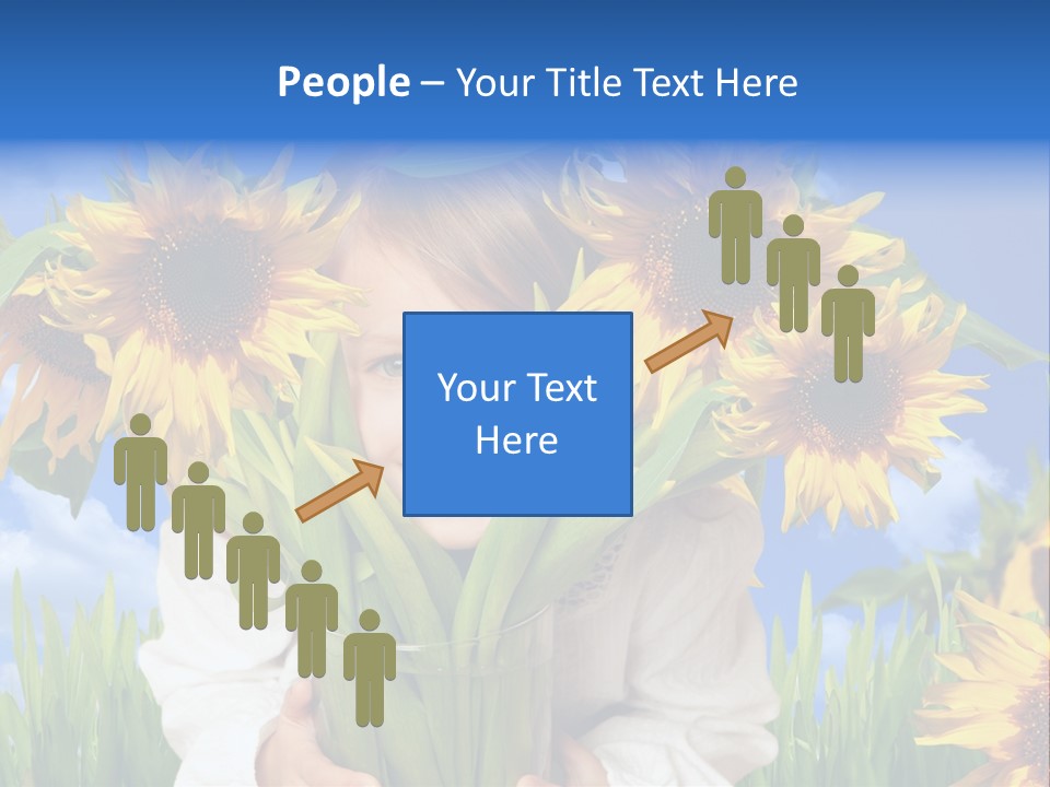 Geschenk Tisch Freuen PowerPoint Template