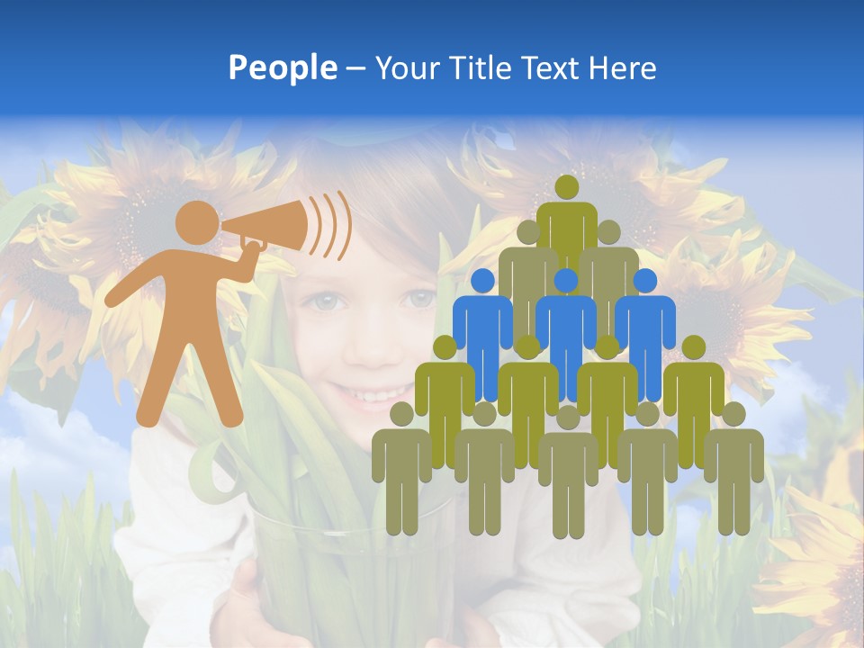 Geschenk Tisch Freuen PowerPoint Template