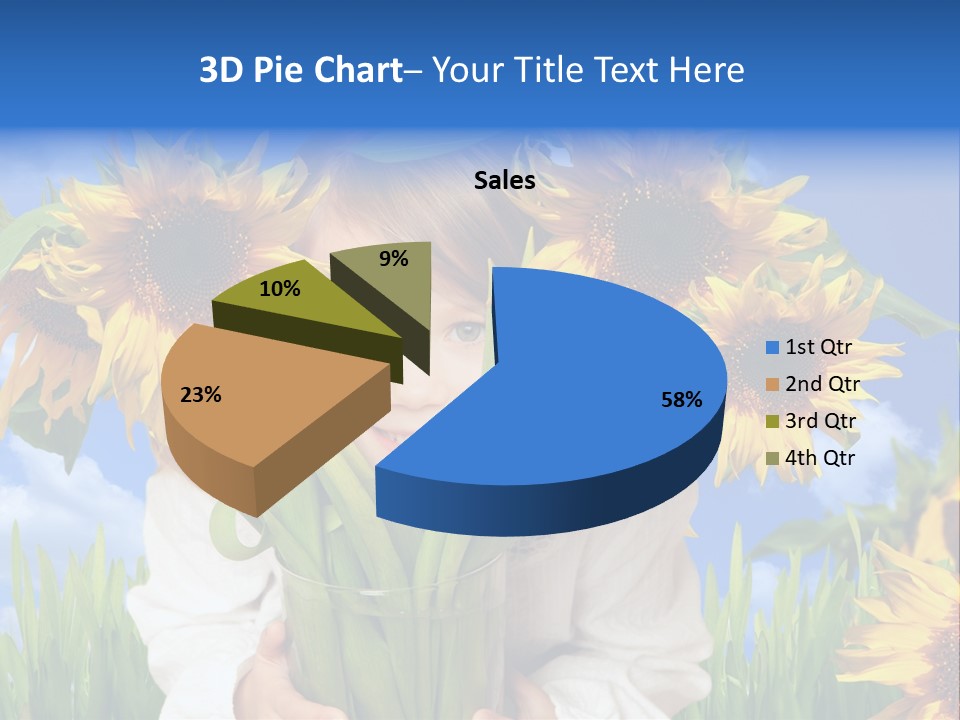 Geschenk Tisch Freuen PowerPoint Template