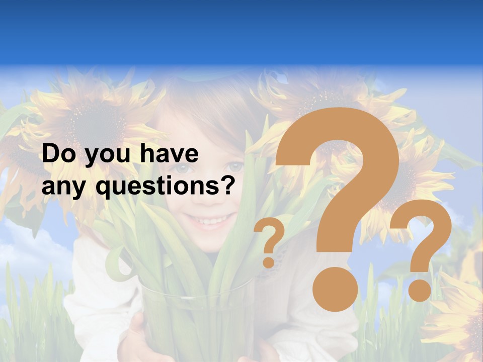 Geschenk Tisch Freuen PowerPoint Template