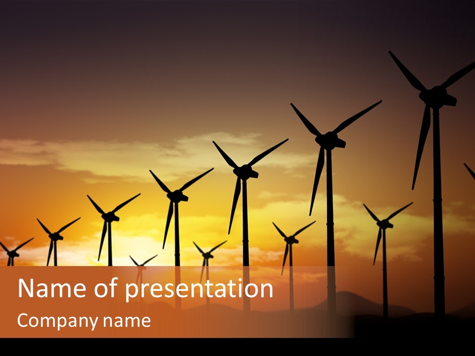 Innovation Development Plant PowerPoint Template