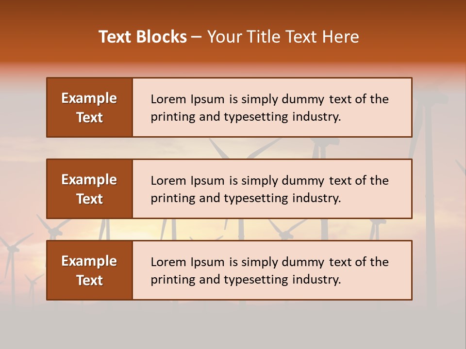 Innovation Development Plant PowerPoint Template