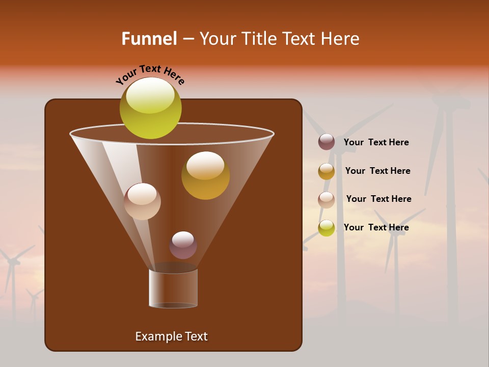 Innovation Development Plant PowerPoint Template