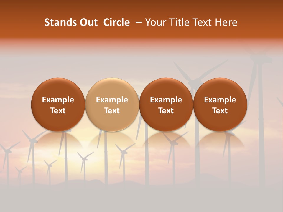 Innovation Development Plant PowerPoint Template