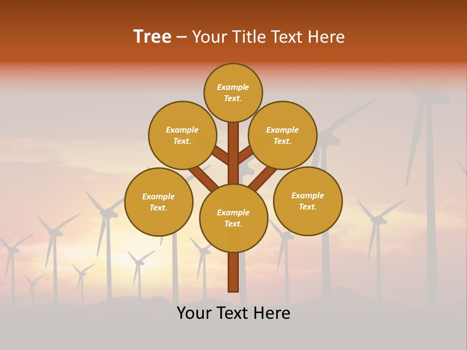 Innovation Development Plant PowerPoint Template