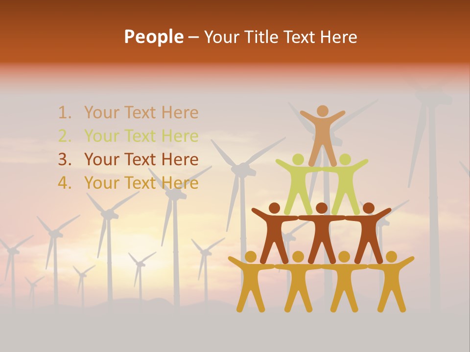 Innovation Development Plant PowerPoint Template