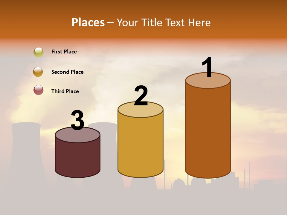Waste Plant Technology PowerPoint Template
