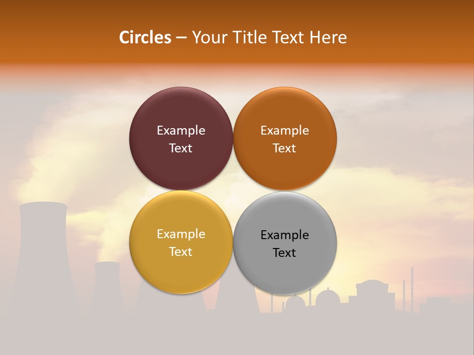 Waste Plant Technology PowerPoint Template