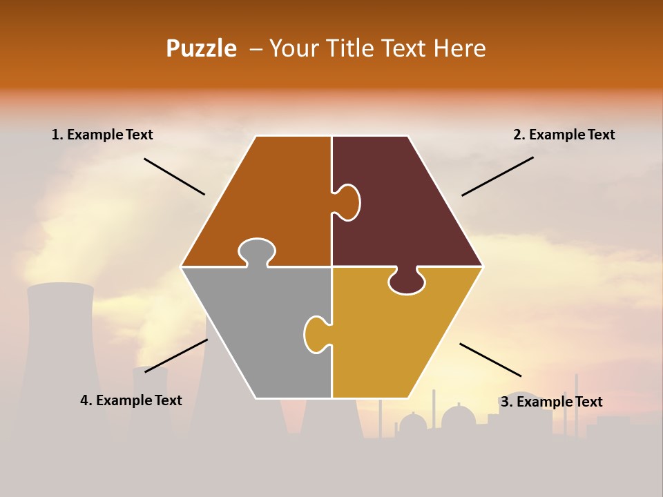 Waste Plant Technology PowerPoint Template