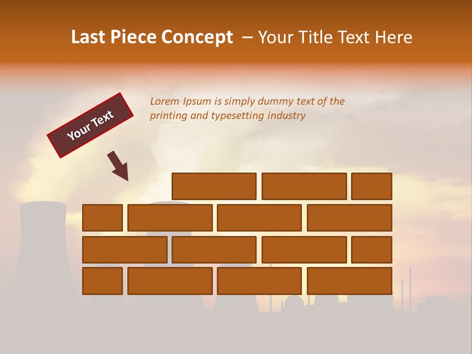 Waste Plant Technology PowerPoint Template