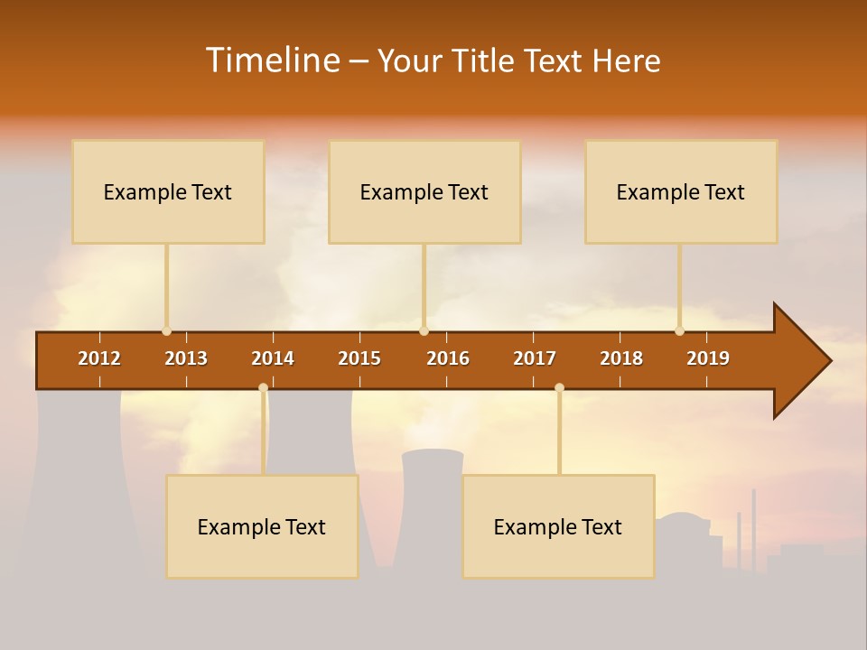 Waste Plant Technology PowerPoint Template