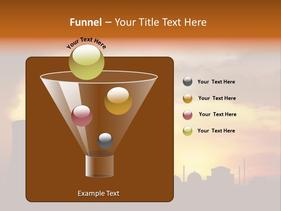 Waste Plant Technology PowerPoint Template
