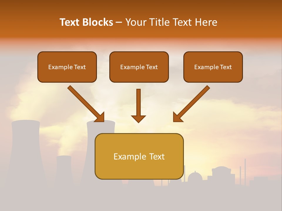 Waste Plant Technology PowerPoint Template