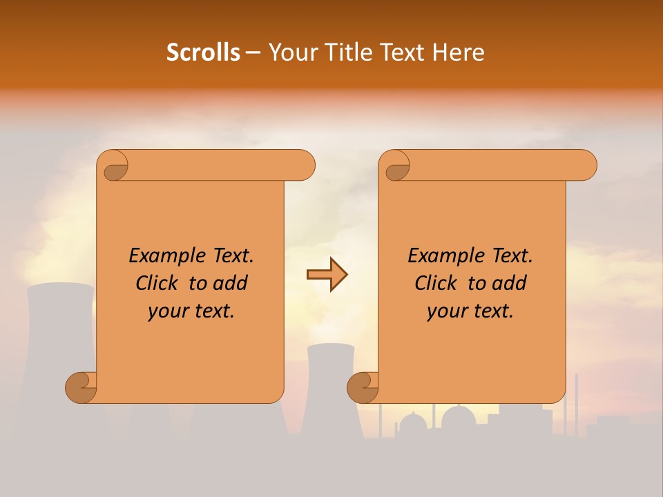 Waste Plant Technology PowerPoint Template