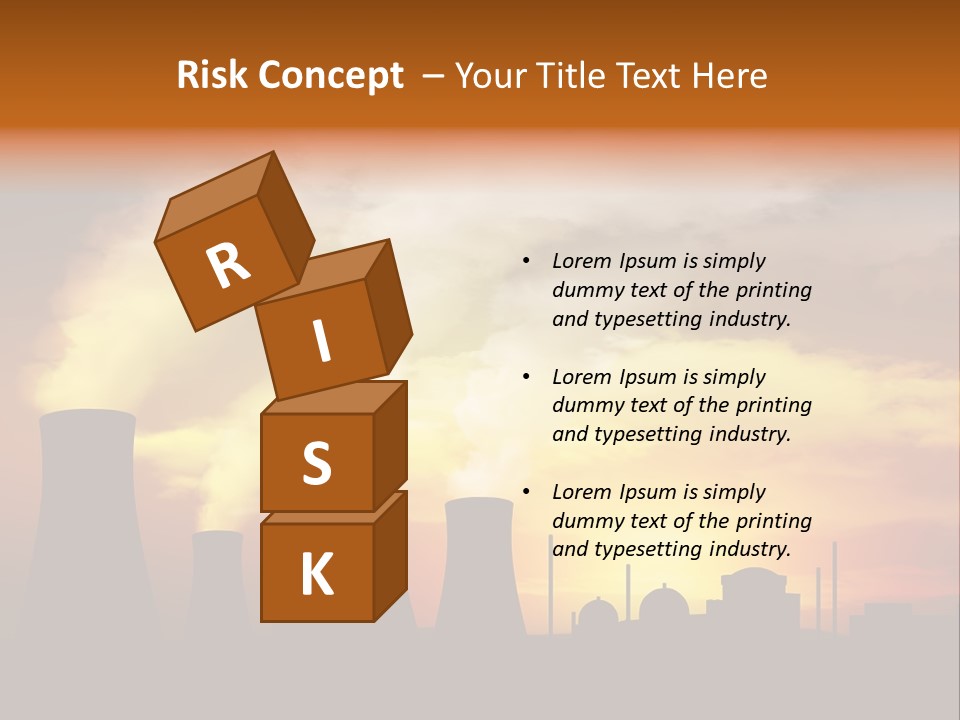 Waste Plant Technology PowerPoint Template