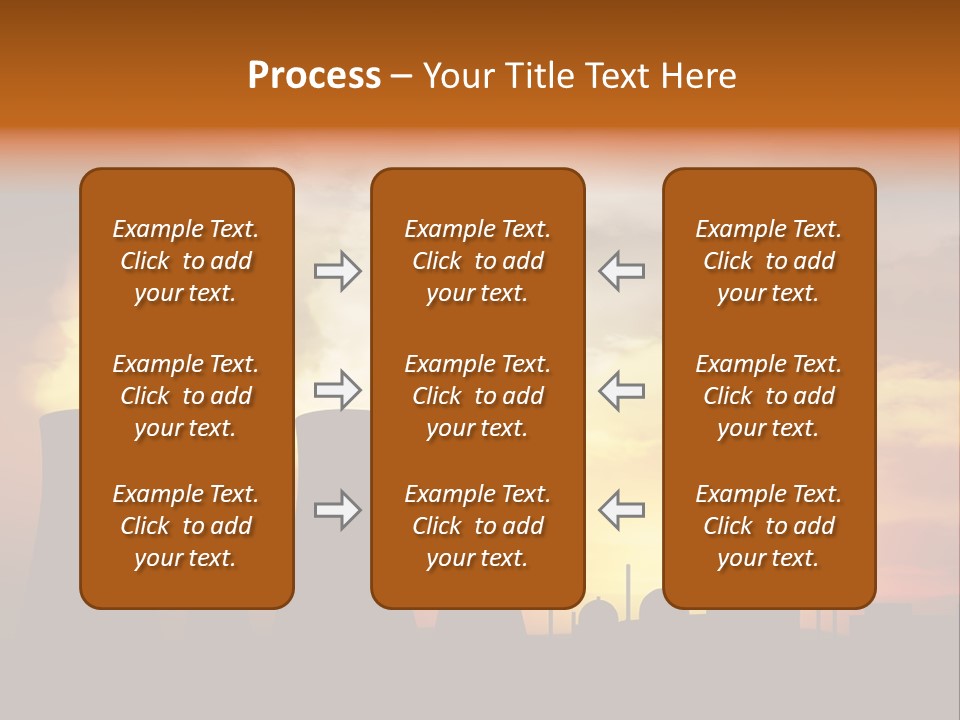 Waste Plant Technology PowerPoint Template