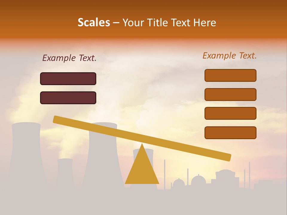 Waste Plant Technology PowerPoint Template