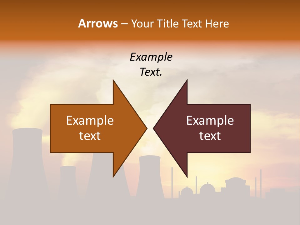 Waste Plant Technology PowerPoint Template