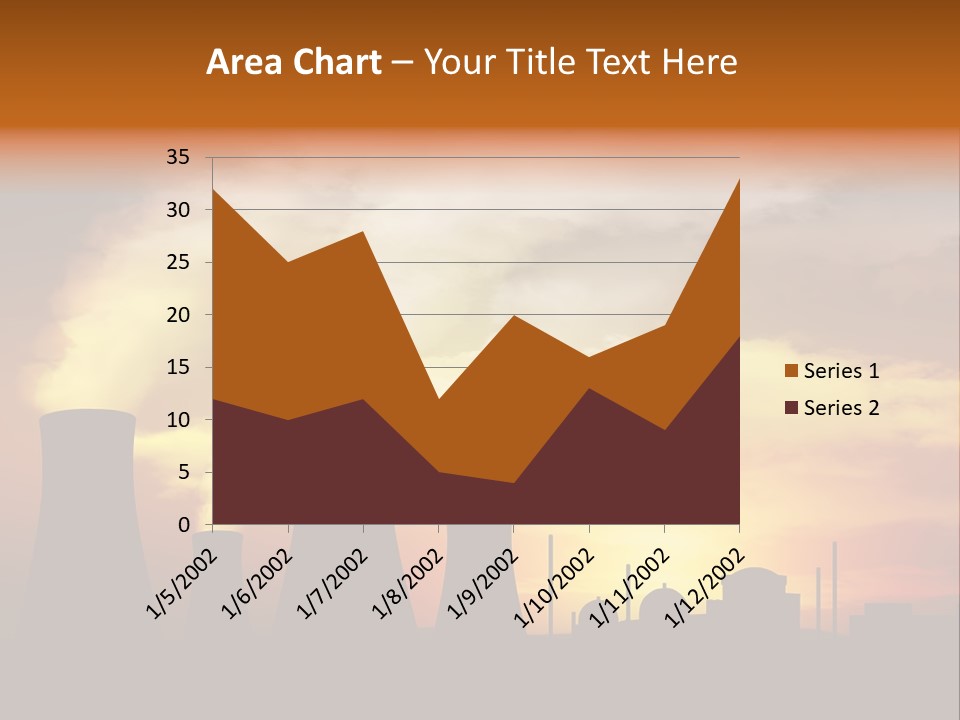 Waste Plant Technology PowerPoint Template
