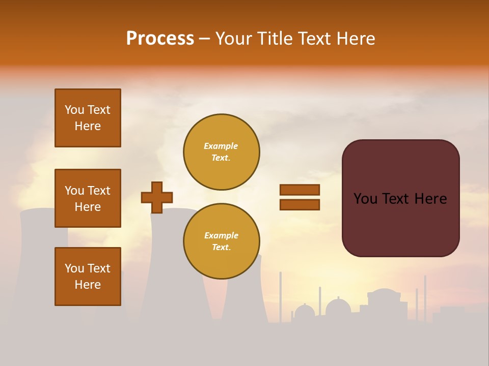Waste Plant Technology PowerPoint Template