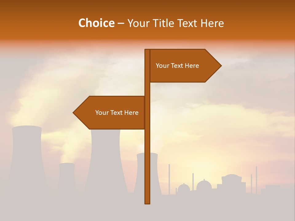 Waste Plant Technology PowerPoint Template