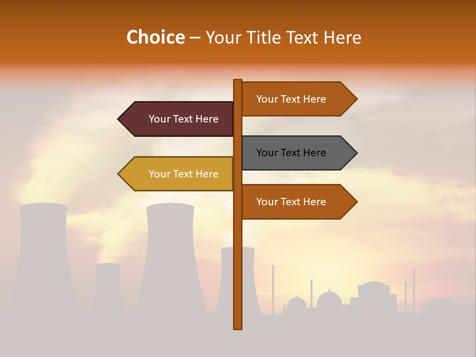 Waste Plant Technology PowerPoint Template