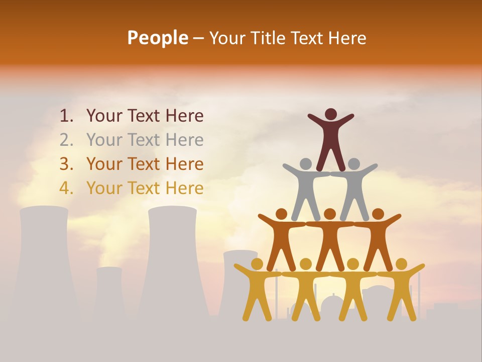 Waste Plant Technology PowerPoint Template