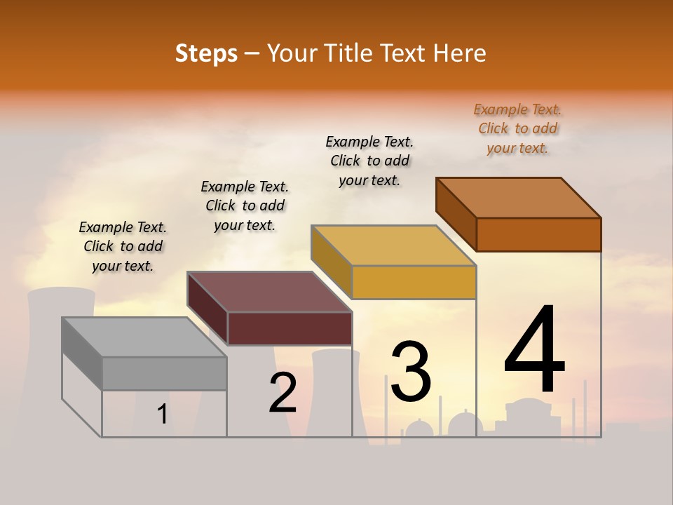 Waste Plant Technology PowerPoint Template