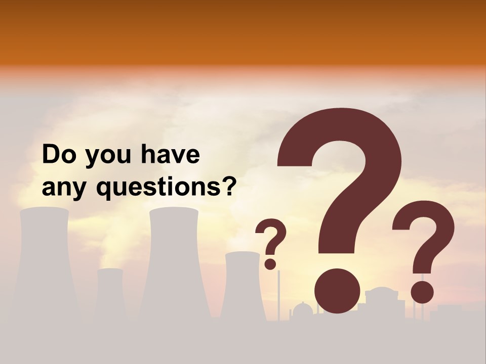 Waste Plant Technology PowerPoint Template