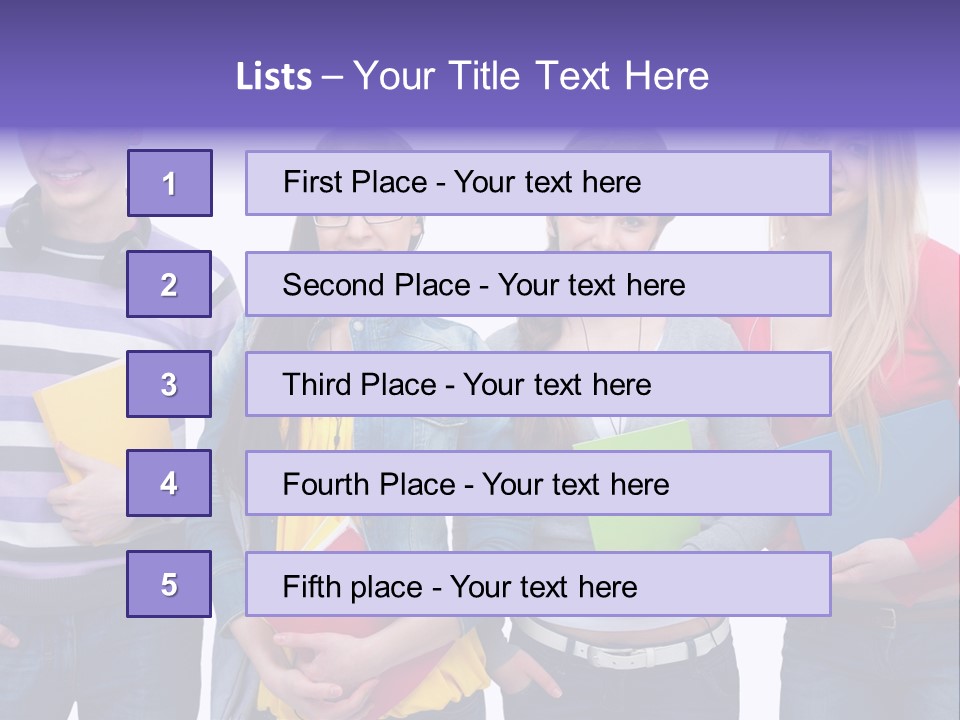 Cute Smile Years PowerPoint Template
