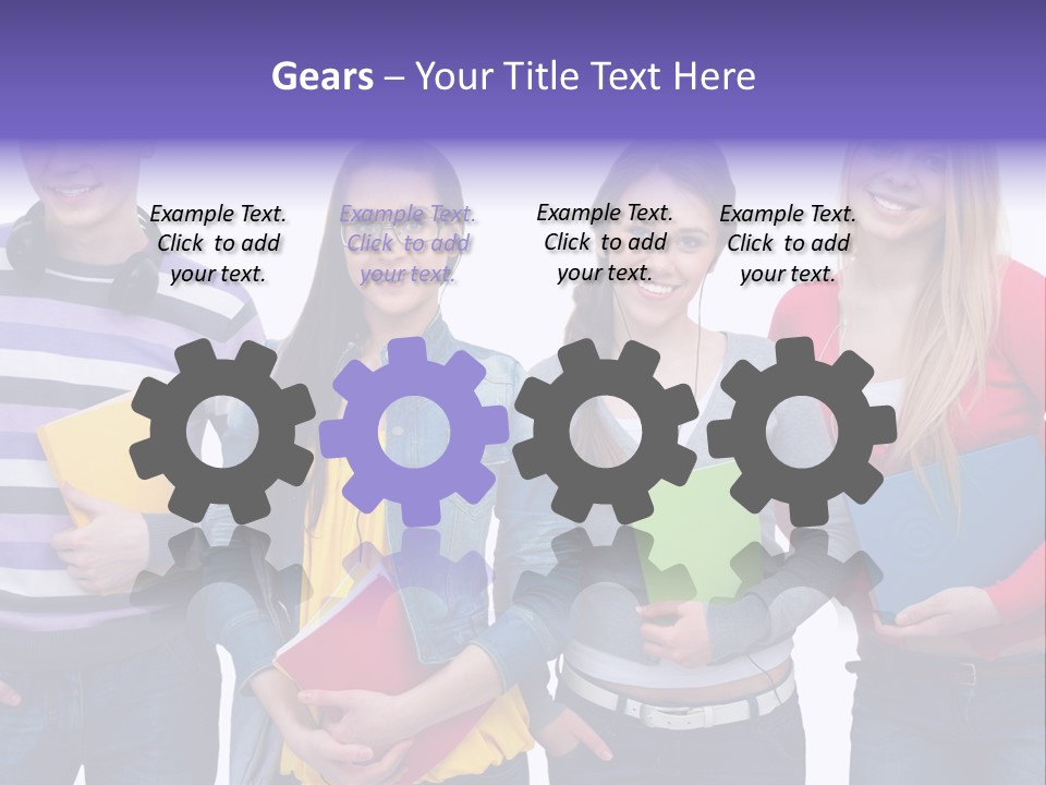 Cute Smile Years PowerPoint Template