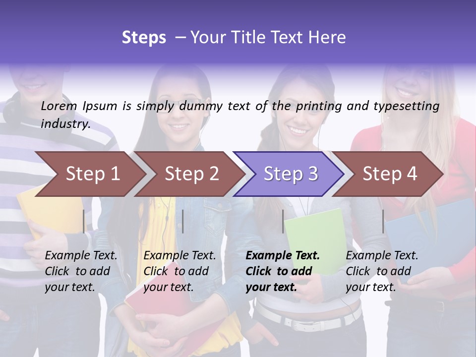 Cute Smile Years PowerPoint Template