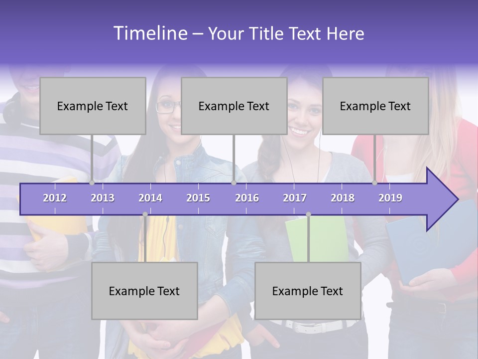 Cute Smile Years PowerPoint Template