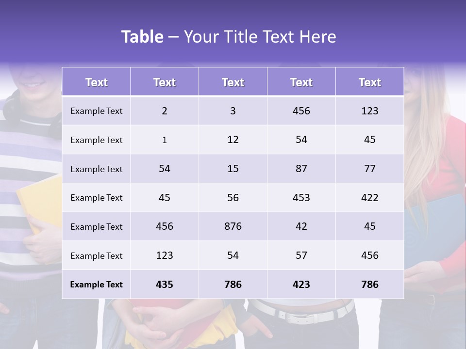 Cute Smile Years PowerPoint Template