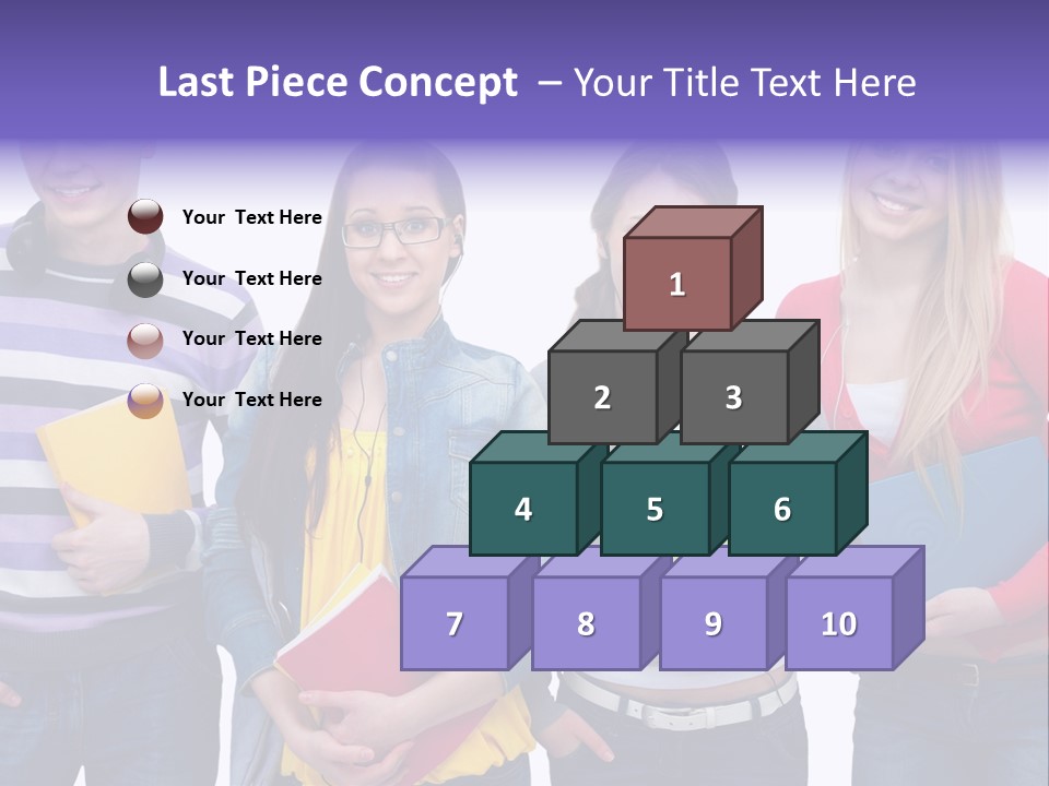 Cute Smile Years PowerPoint Template