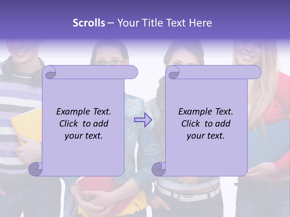 Cute Smile Years PowerPoint Template