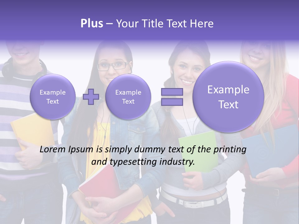 Cute Smile Years PowerPoint Template