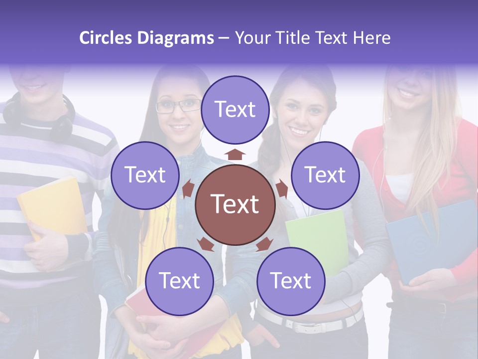 Cute Smile Years PowerPoint Template