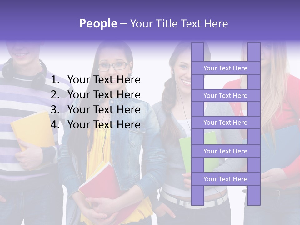 Cute Smile Years PowerPoint Template