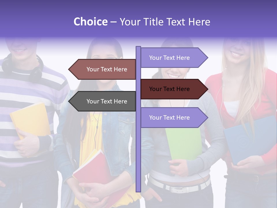 Cute Smile Years PowerPoint Template