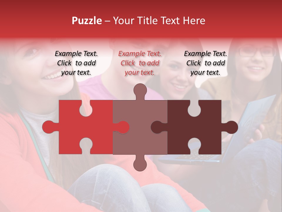 Expression Education Friends PowerPoint Template