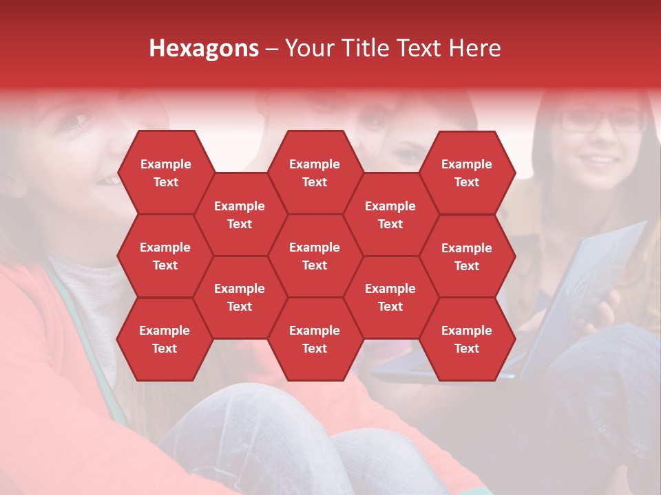 Expression Education Friends PowerPoint Template