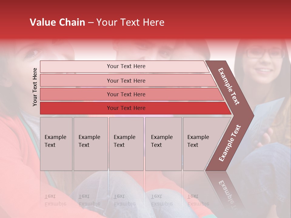 Expression Education Friends PowerPoint Template