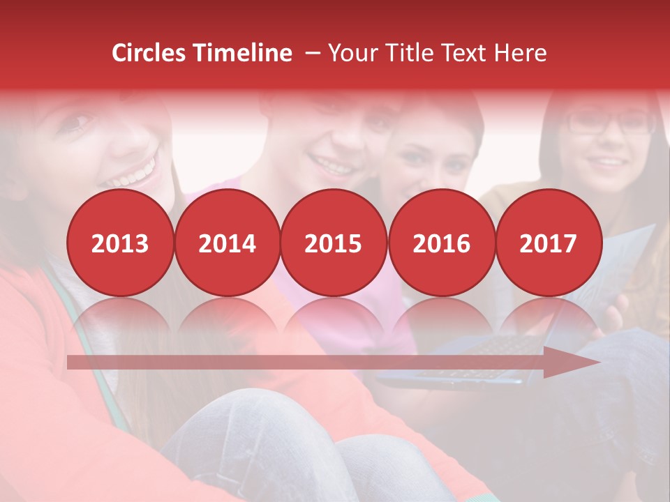 Expression Education Friends PowerPoint Template