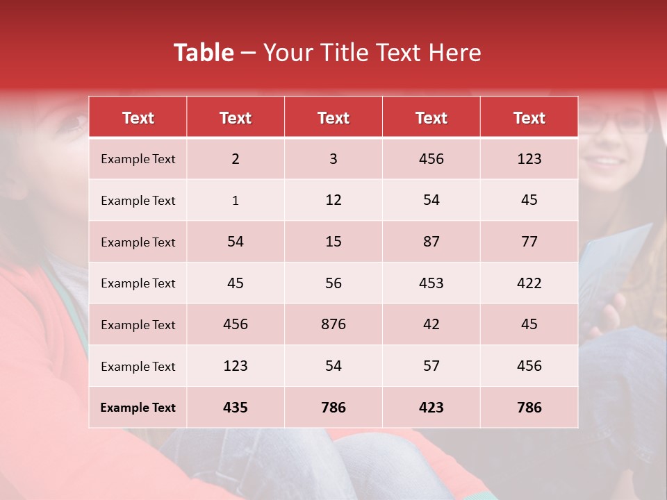 Expression Education Friends PowerPoint Template