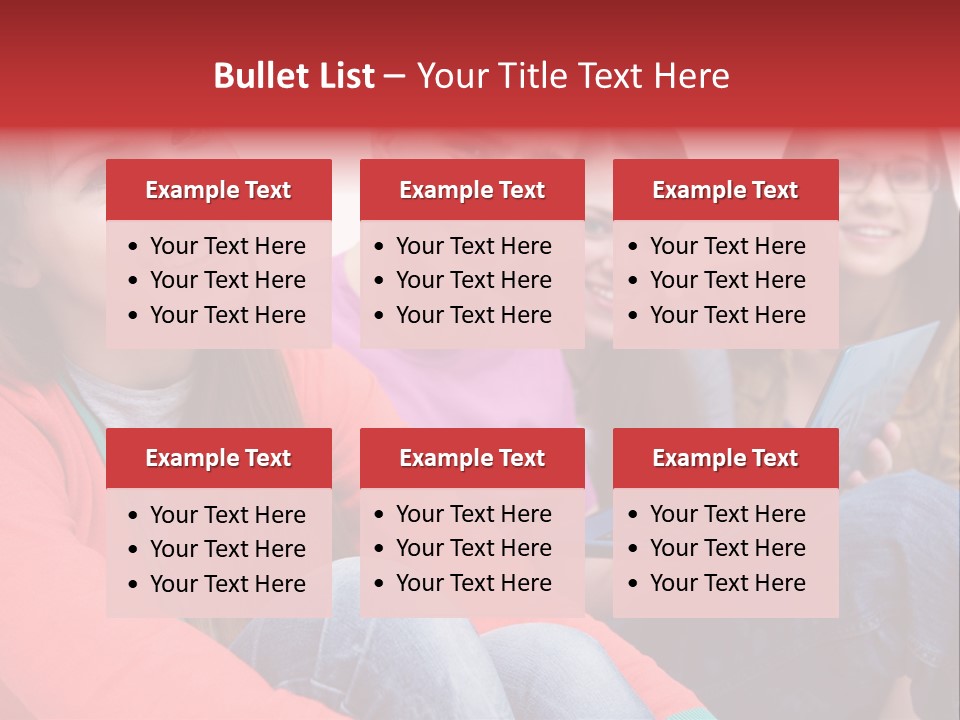 Expression Education Friends PowerPoint Template
